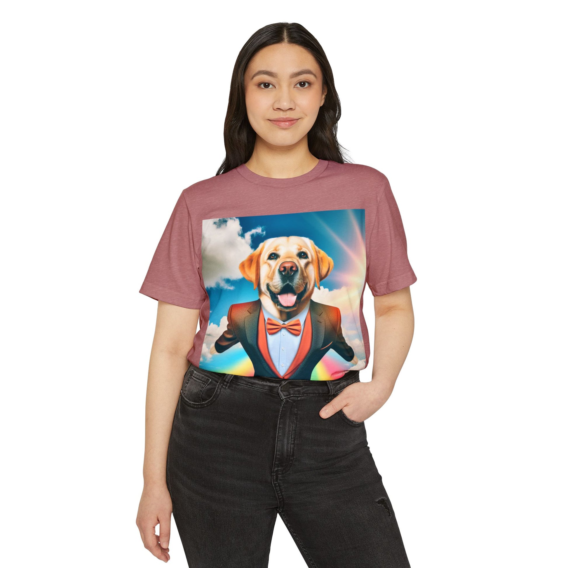 Cheerful Dog Graphic T-Shirt | Fun Gift for Pet Lovers | Eco-Friendly Tee| Perfect for Birthdays, Celebrations, and Casual Wear | [...]