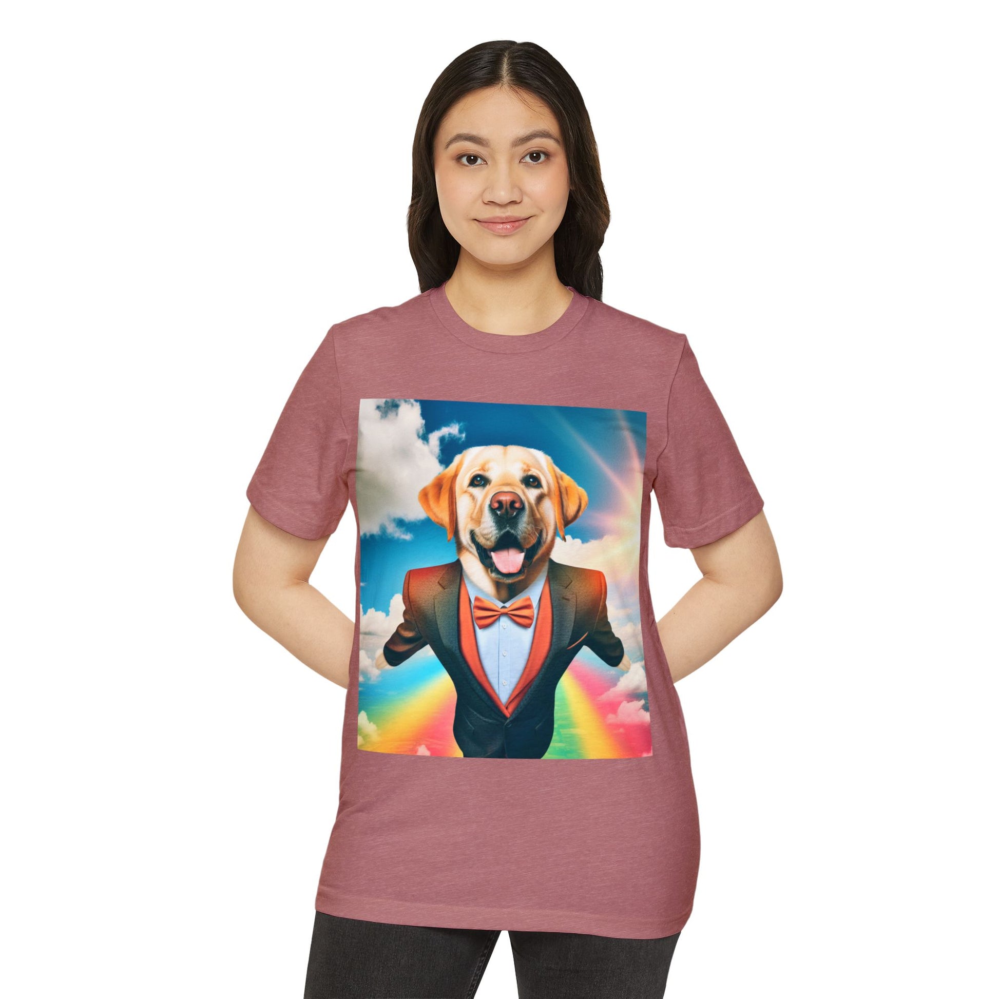 Cheerful Dog Graphic T-Shirt | Fun Gift for Pet Lovers | Eco-Friendly Tee| Perfect for Birthdays, Celebrations, and Casual Wear | [...]