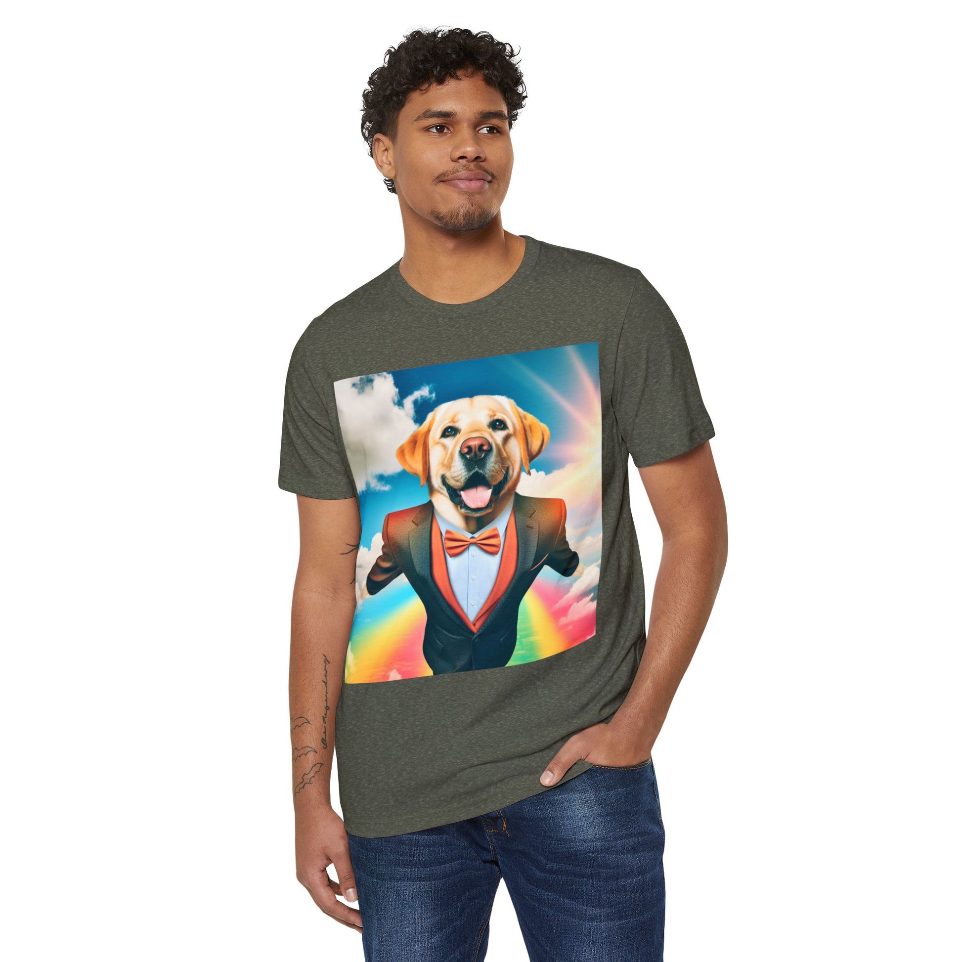 Cheerful Dog Graphic T-Shirt | Fun Gift for Pet Lovers | Eco-Friendly Tee| Perfect for Birthdays, Celebrations, and Casual Wear | [...]