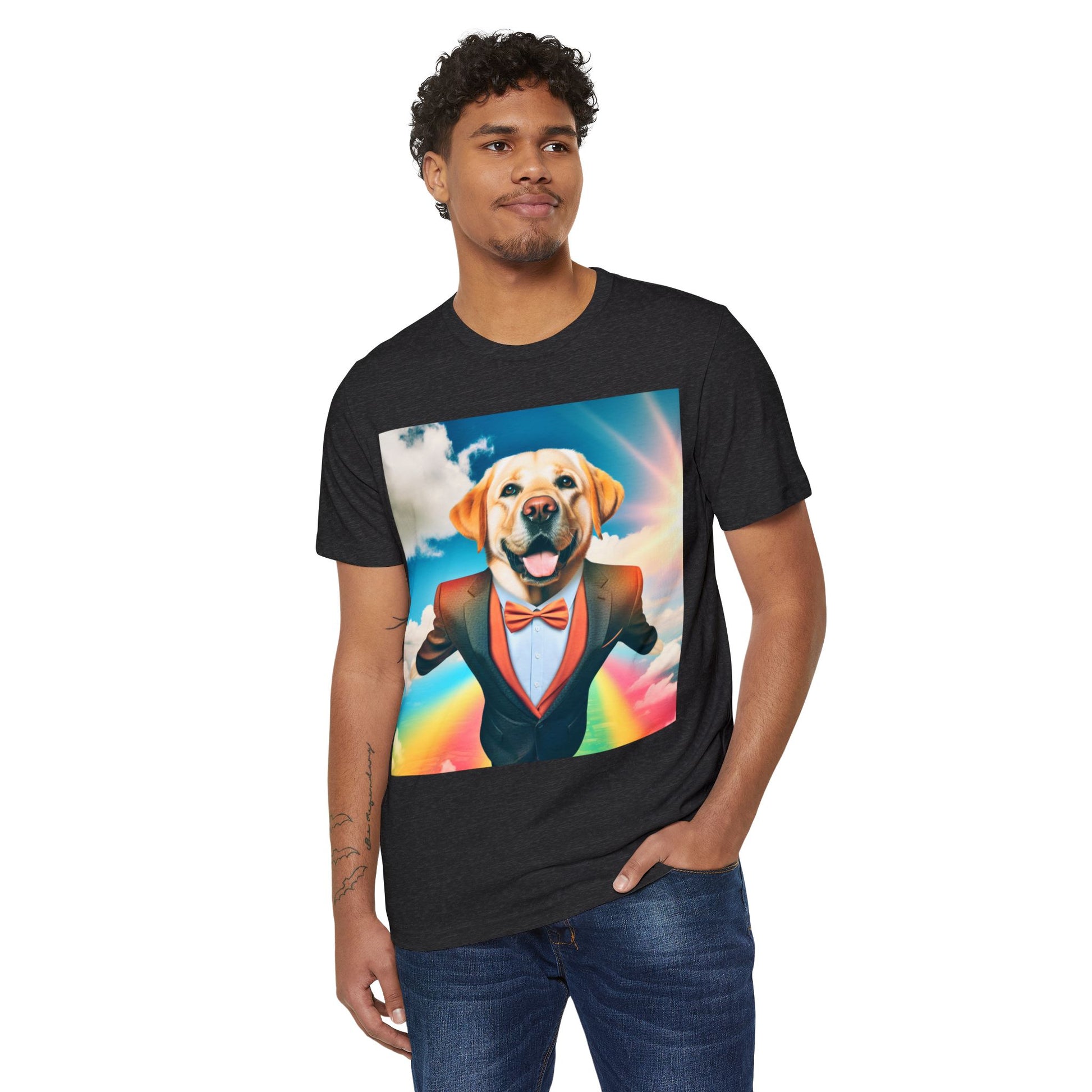 Cheerful Dog Graphic T-Shirt | Fun Gift for Pet Lovers | Eco-Friendly Tee| Perfect for Birthdays, Celebrations, and Casual Wear | [...]