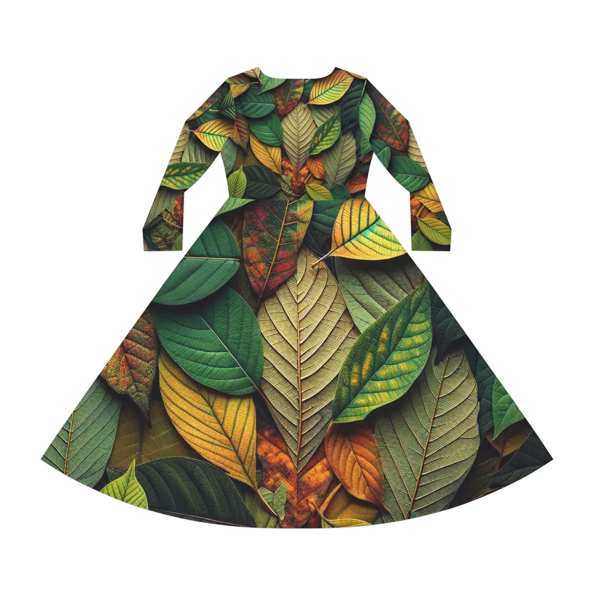 Botanical Dance Dress - Long Sleeve, Nature-Inspired Fashion, Boho Chic Dress, Floral Dress, Special Occasion Wear, Perfect for [...]