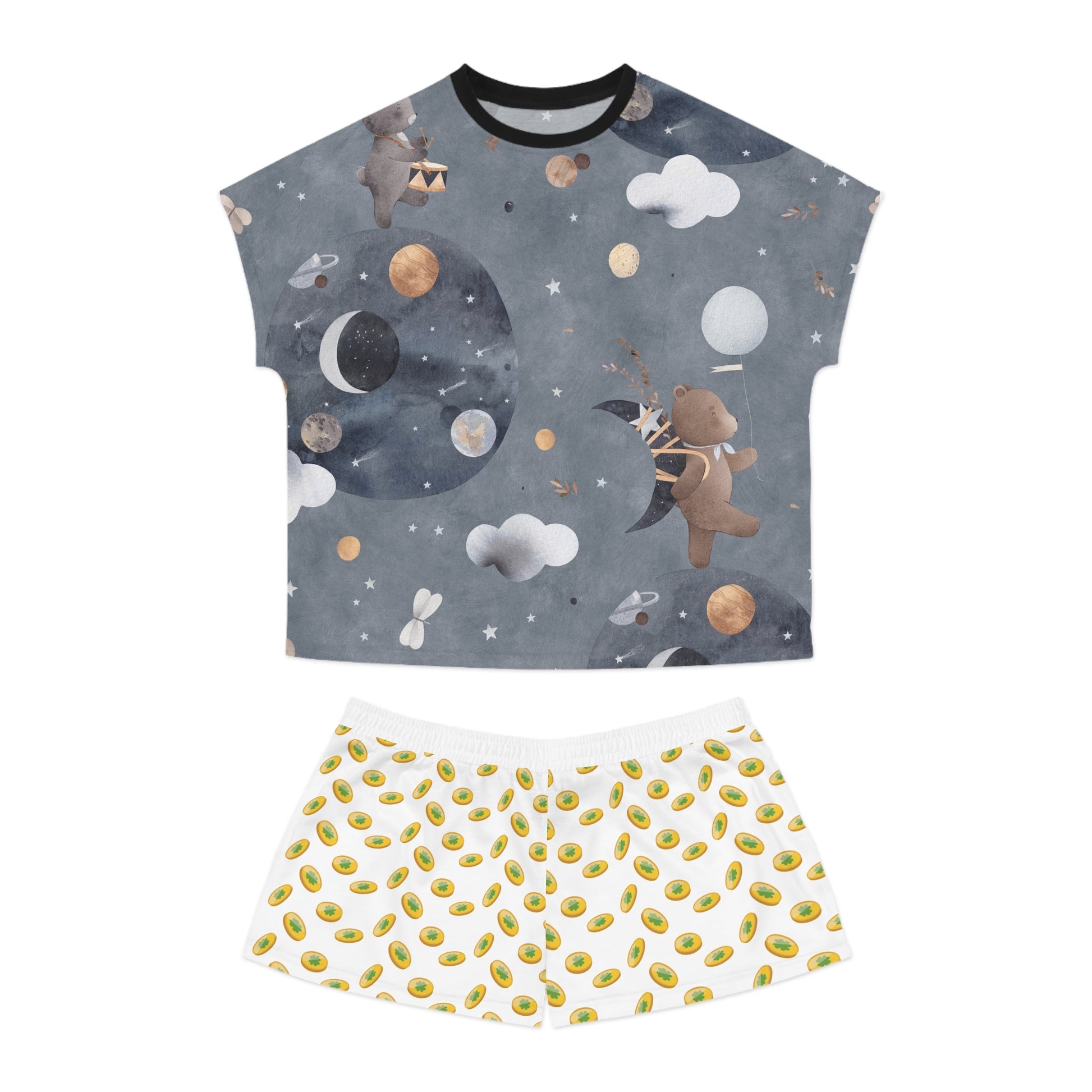 Cosmic Dream Women's Pajama Set - Relaxing Sleepwear, Perfect for Stargazing Nights, Cute Cotton PJs, Gifts for Her, Sleepover [...]